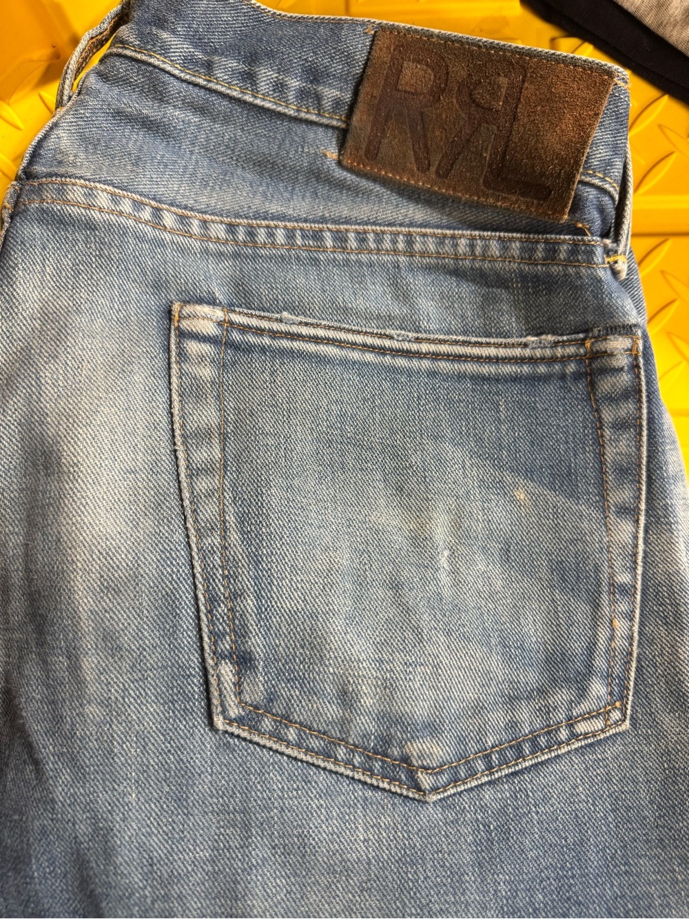 Ralph Lauren Double RL Light Blue Straight Jeans